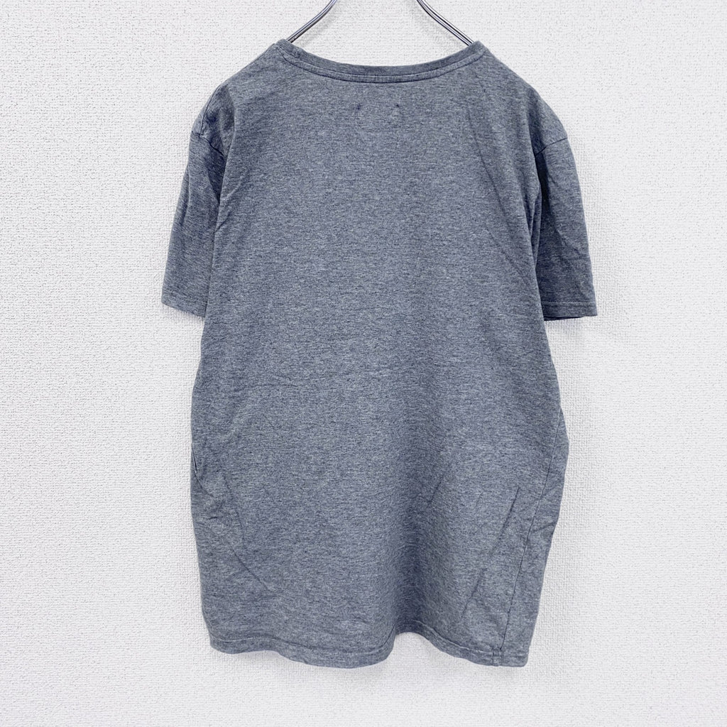 ELEMENT　エレメント　TIMBER！　ティンバー　半袖Tシャツ　コラボＴ　ユーロ　灰色　グレー　XLサイズ　古着