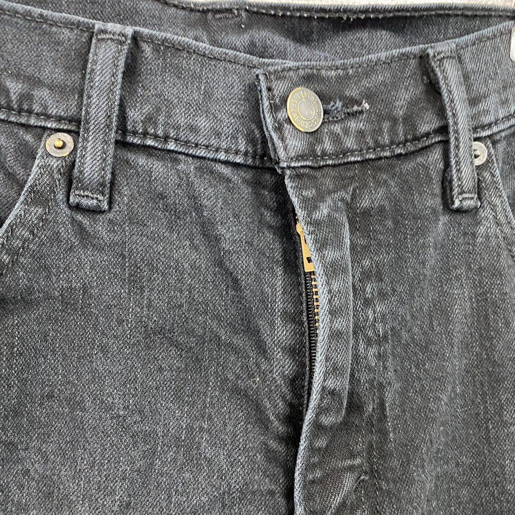 Levi’s　リーバイス　511　ブラックデニムパンツ/ジーンズ　ジップフライ　黒　ブラック　W34サイズ　古着