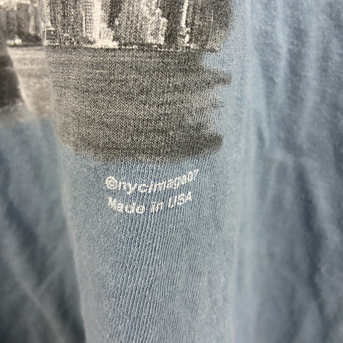DELTA PRO WEIGHT　半袖プリントTシャツ　水色　ライトブルー　3XLサイズ　古着