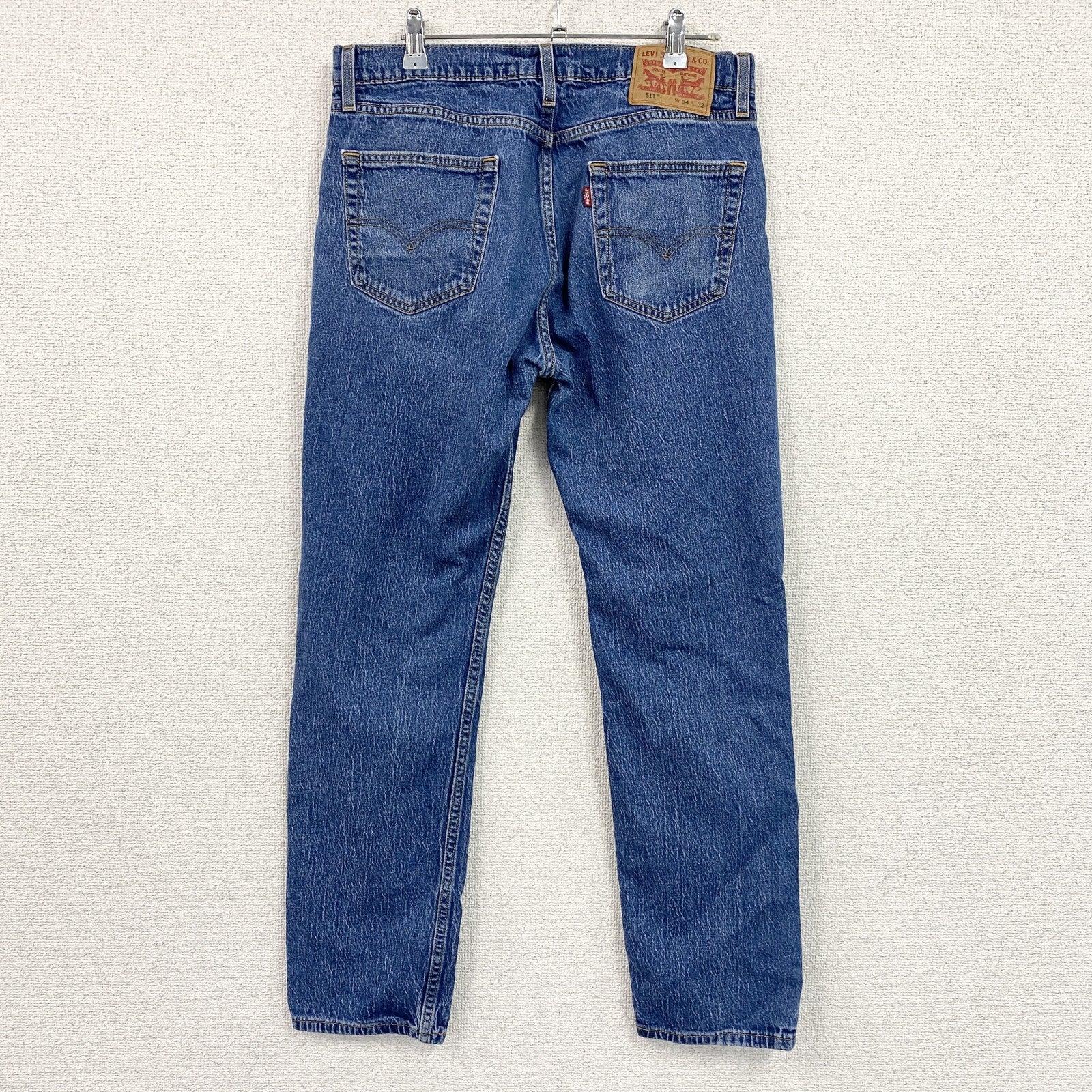 Levi’s　リーバイス　511　デニムパンツ/ジーンズ　ジップフライ　インディゴ　W34サイズ　古着