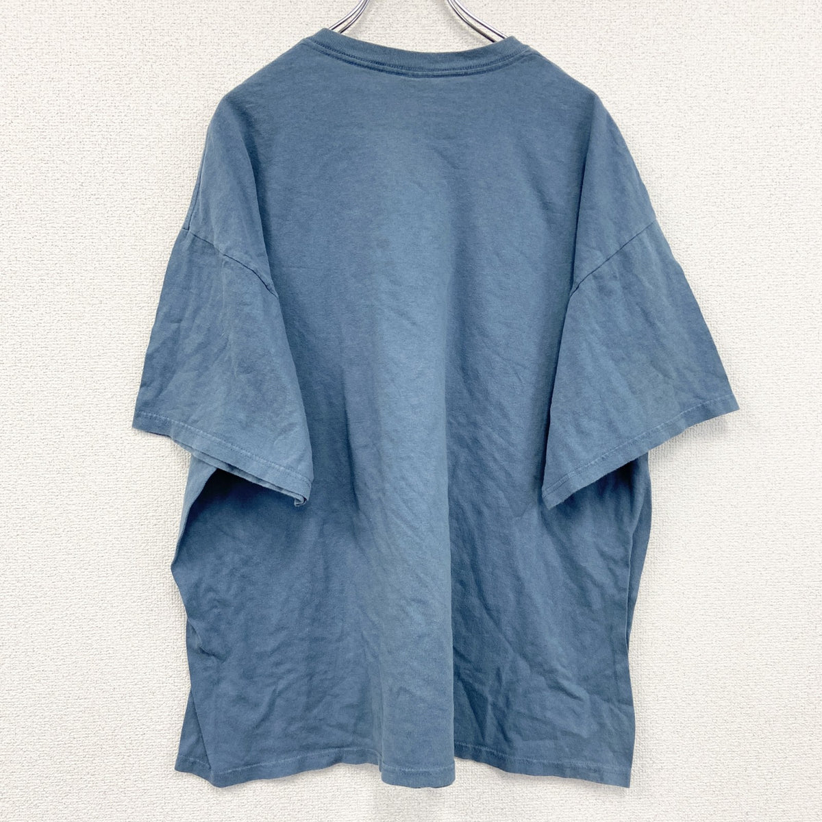 DELTA PRO WEIGHT　半袖プリントTシャツ　水色　ライトブルー　3XLサイズ　古着