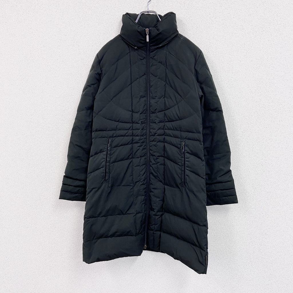 MONCLER　モンクレール　ダウンコート　キルティングコート　黒　ブラック　1サイズ　古着