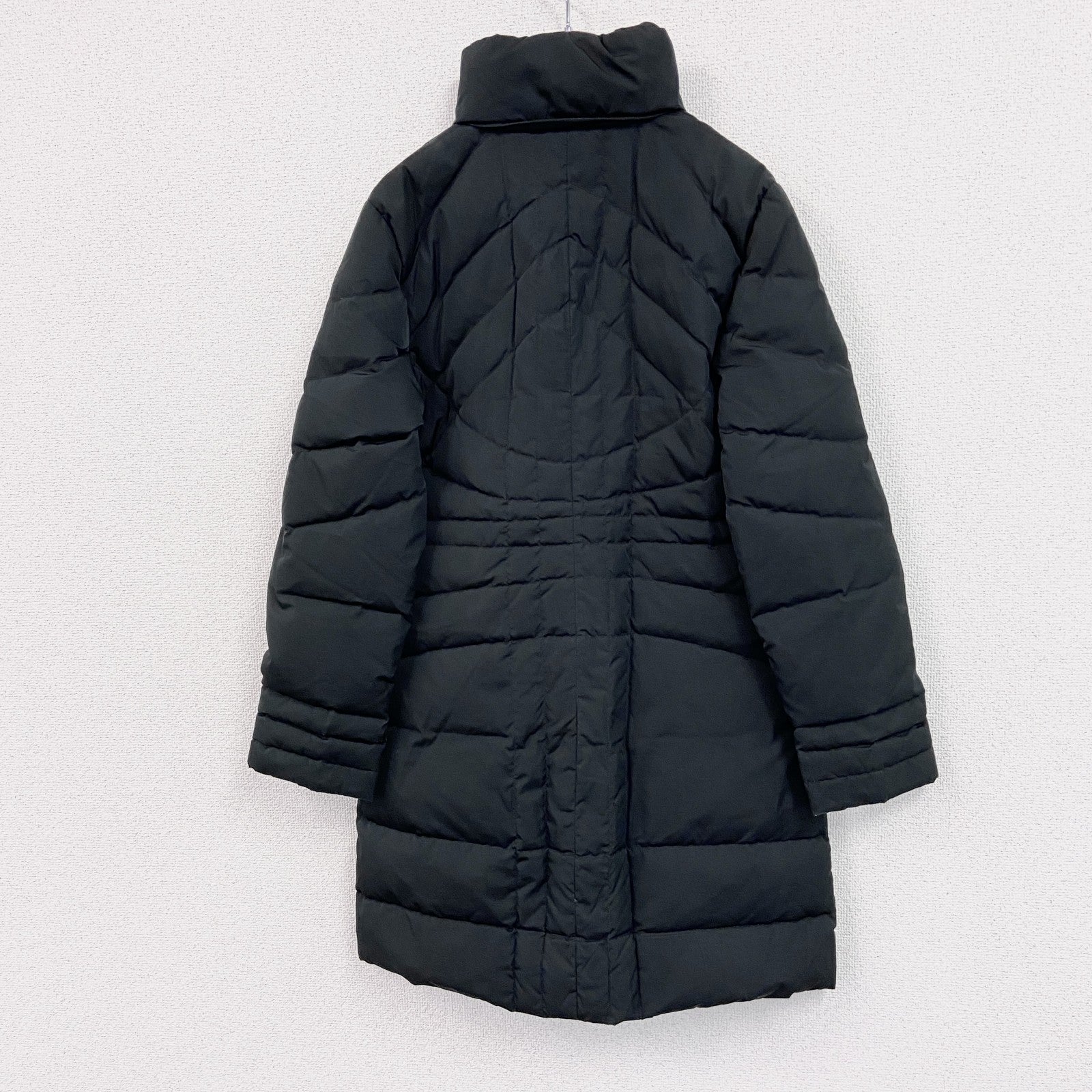 MONCLER　モンクレール　ダウンコート　キルティングコート　黒　ブラック　1サイズ　古着