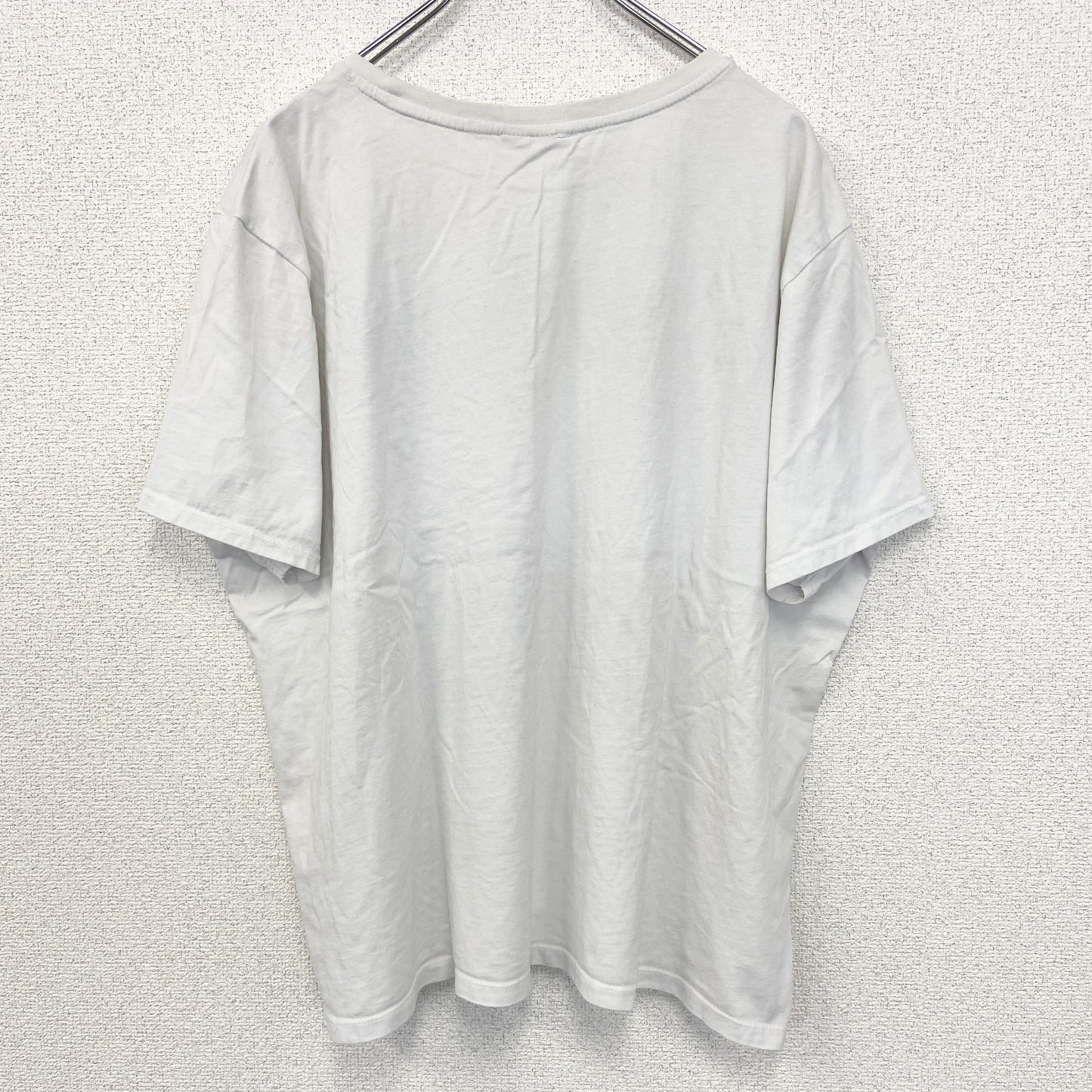 古着 used　MARVEL　マーベル コミック　オリジナル半袖プリントTシャツ　スパイダーマン　クルーネック　白　2XLサイズ