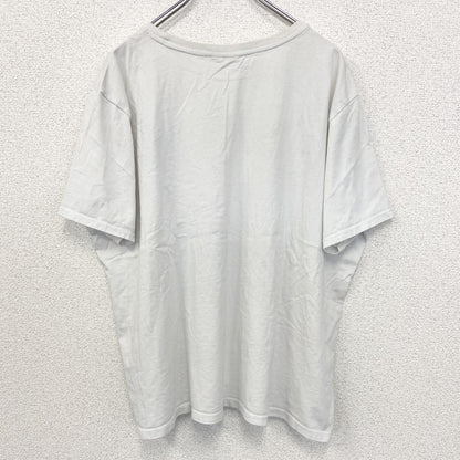 古着 used　MARVEL　マーベル コミック　オリジナル半袖プリントTシャツ　スパイダーマン　クルーネック　白　2XLサイズ