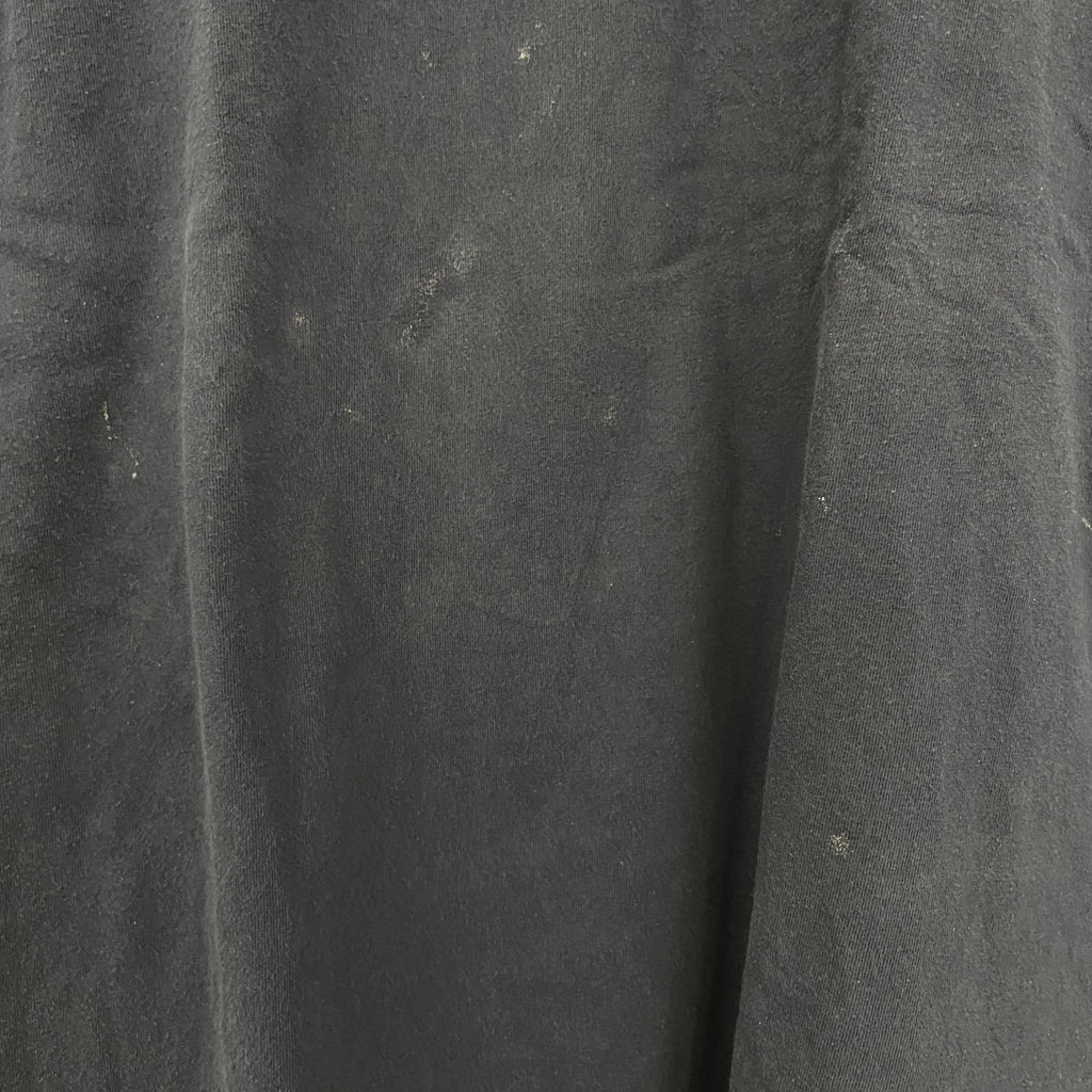 Hard Rock CAFE 　半袖プリントビッグTシャツ　レストラン　クルーネック　ネイビー　紺　XLサイズ　古着