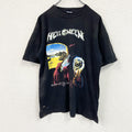 TUCANO PRETO　HELLOWEEN　ハロウィン　Keeper Of The Seven Keys　守護神伝　第一章　半袖プリントバンドＴシャツ　黒　ブラック　Lサイズ　古着