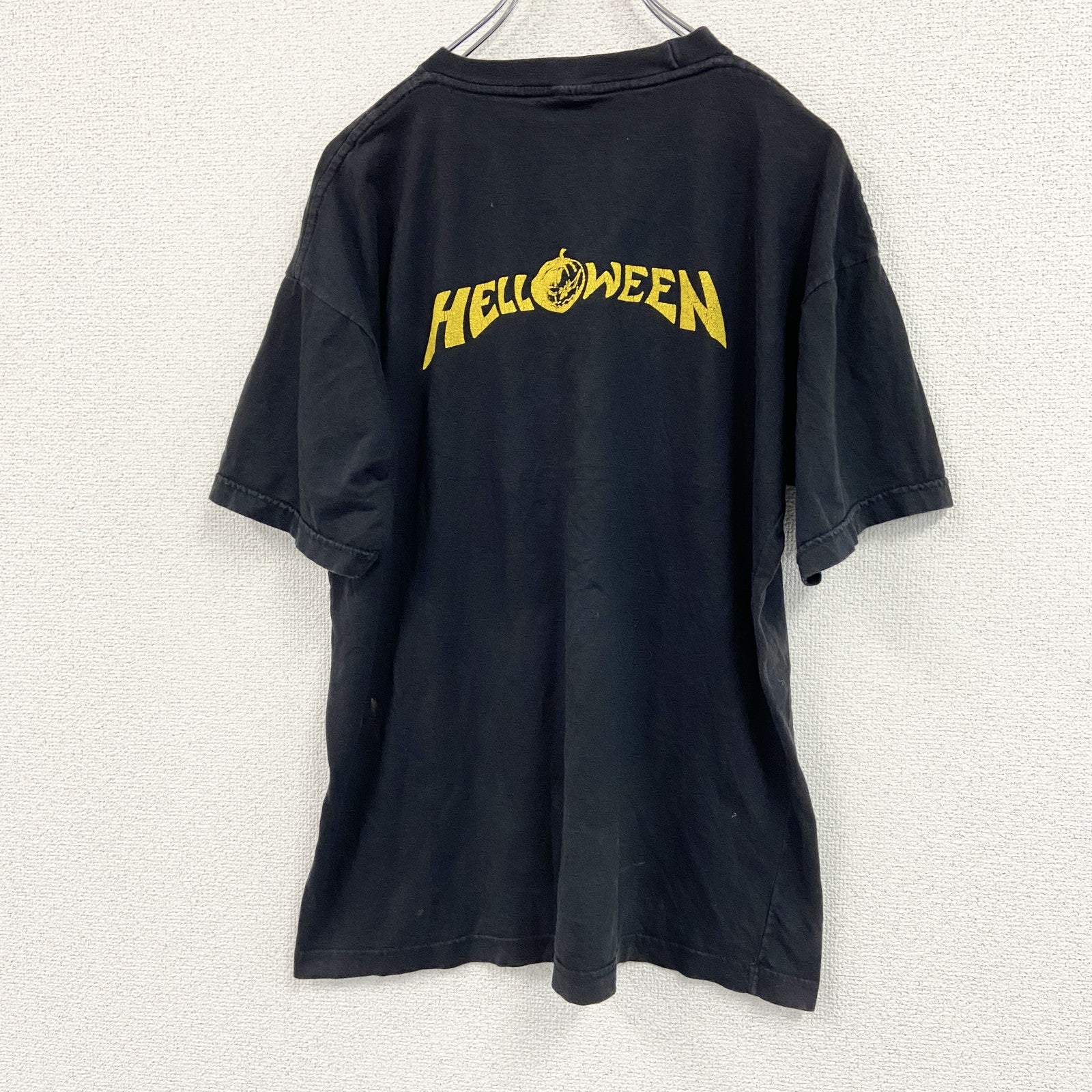 TUCANO PRETO　HELLOWEEN　ハロウィン　Keeper Of The Seven Keys　守護神伝　第一章　半袖プリントバンドＴシャツ　黒　ブラック　Lサイズ　古着