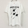 Hanes　ヘインズ　半袖プリントＴシャツ　三沢　TEAM MISAWA　白　ホワイト　Mサイズ　古着