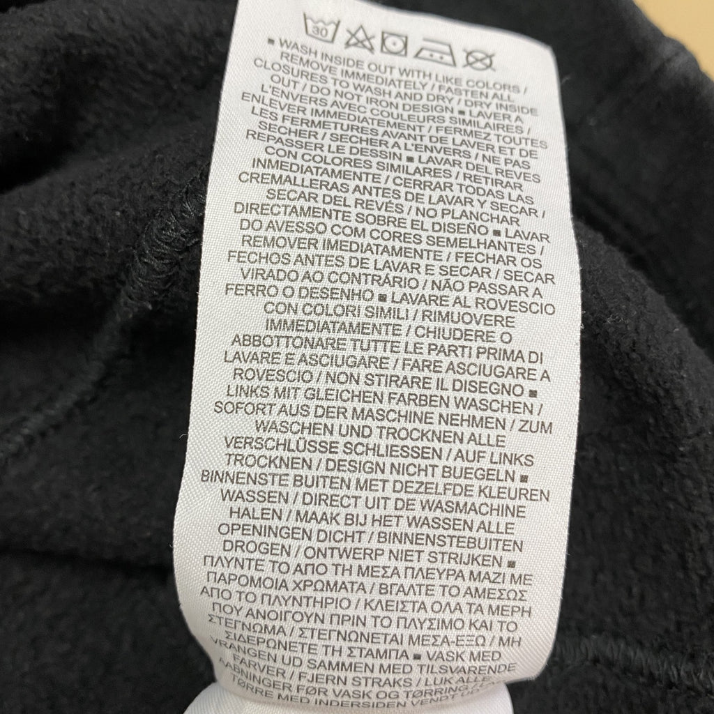 NIKE　ナイキ　長袖ハーフジップジャケット　黒　ブラック　XSサイズ　古着
