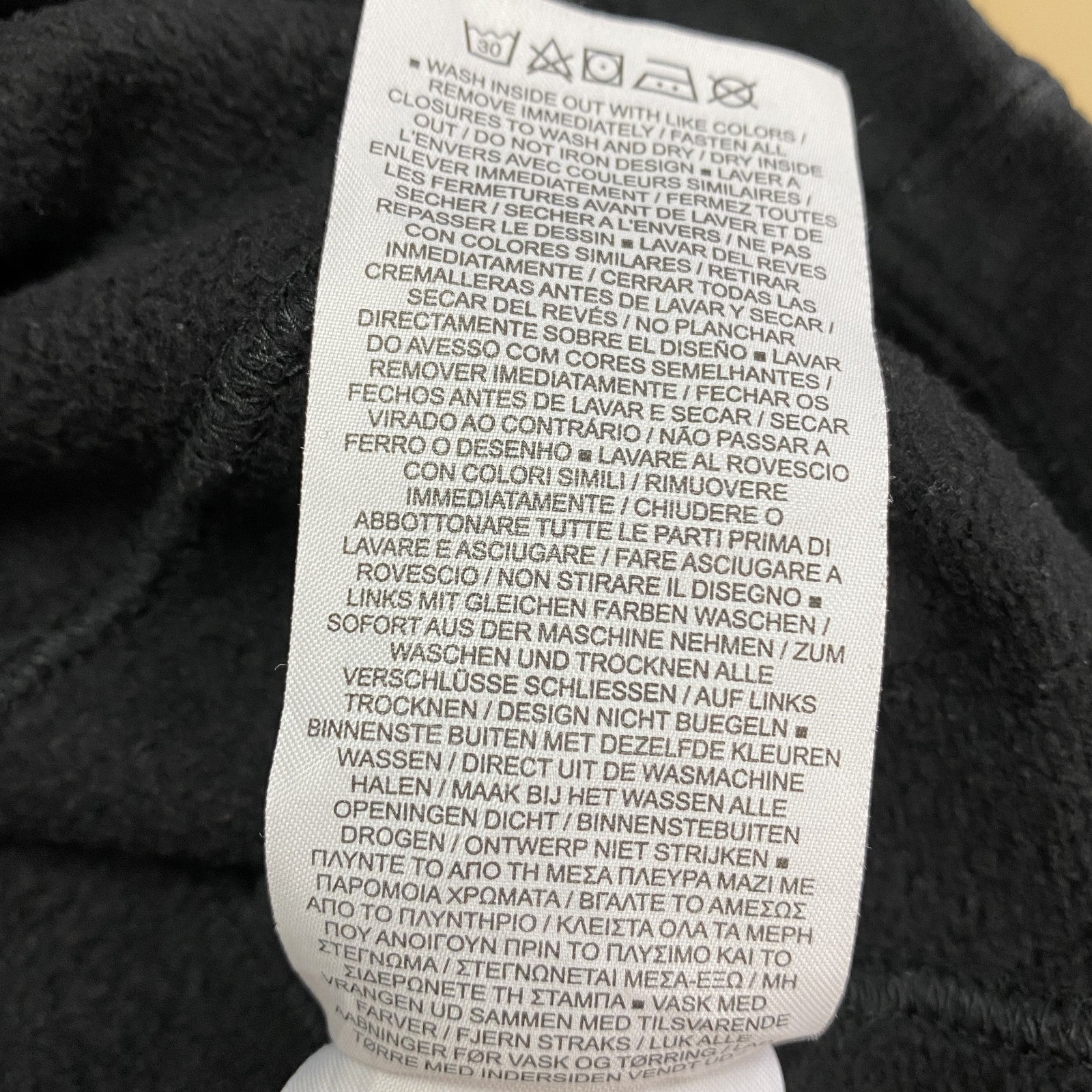 NIKE　ナイキ　長袖ハーフジップジャケット　黒　ブラック　XSサイズ　古着