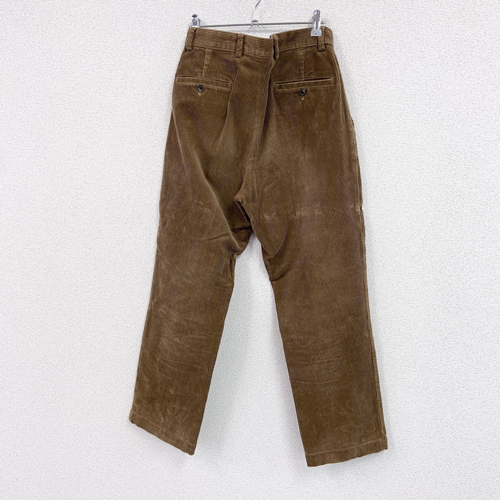 Brooks Brothers　ブルックスブラザーズ　コーデュロイパンツ　茶色　ブラウン　W31サイズ　古着