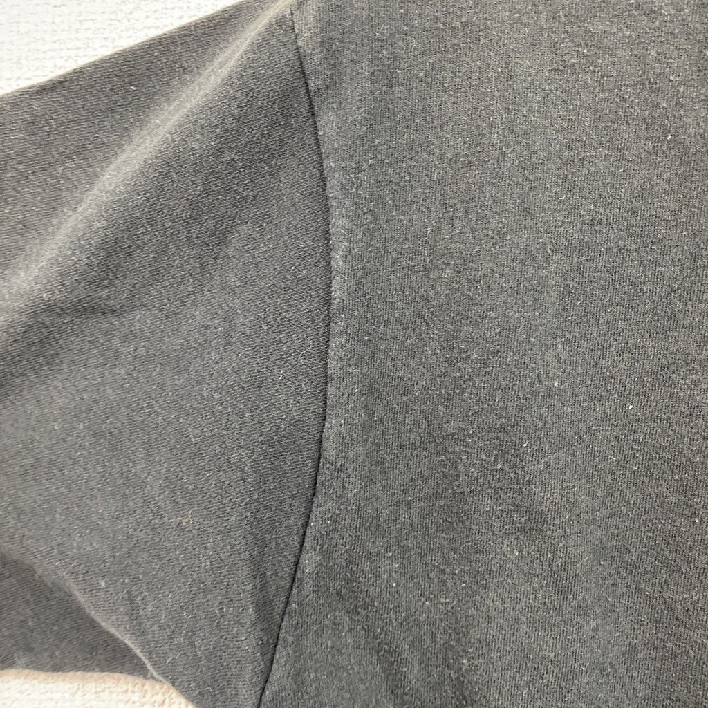 90s　United Sports　FM802　半袖プリントラジオTシャツ　デカロゴ　ヴィンテージ　黒　ブラック　Mサイズ　古着