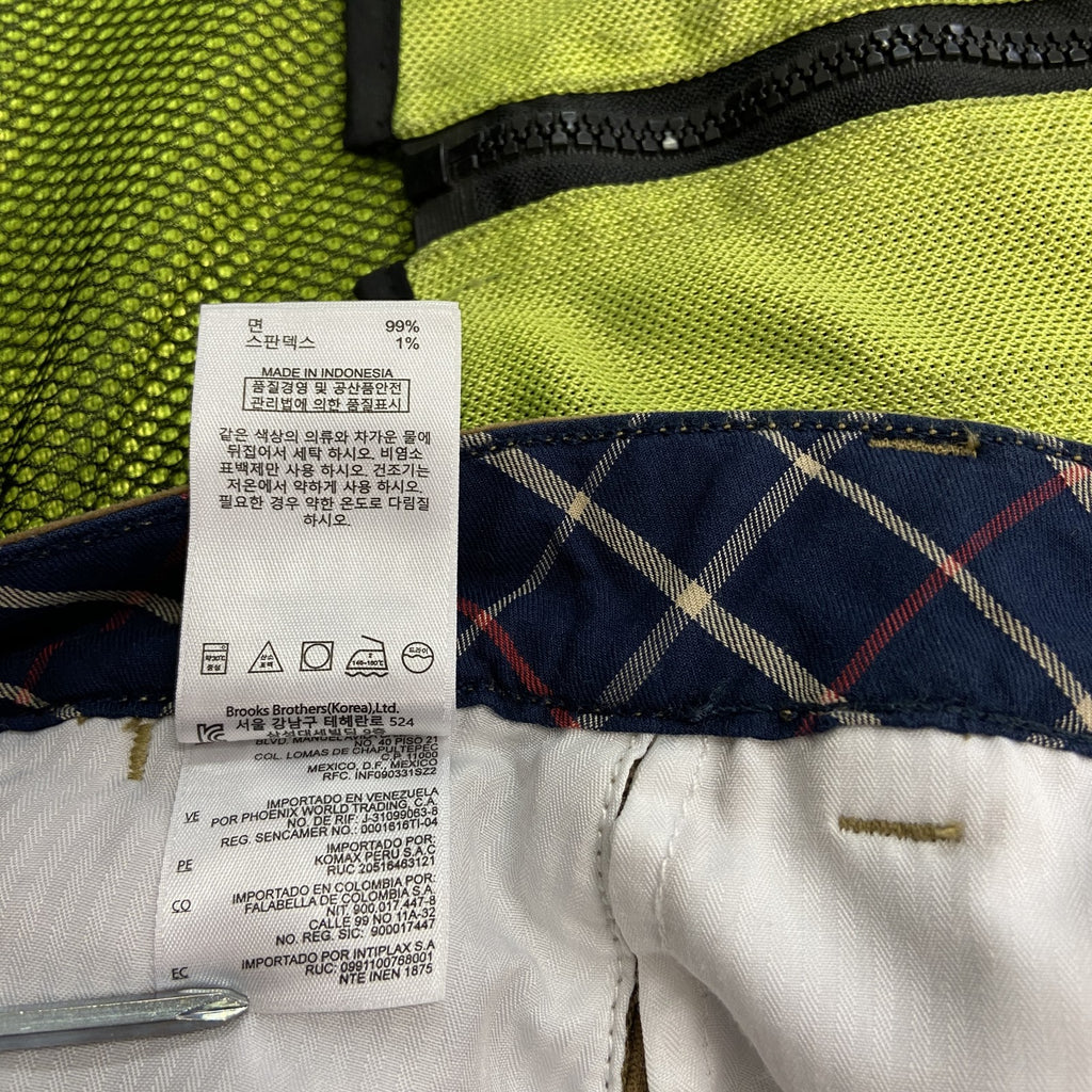 Brooks Brothers　ブルックスブラザーズ　コーデュロイパンツ　茶色　ブラウン　W31サイズ　古着