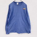 GILDAN　ギルダン　長袖Tシャツ/ロンT　COLORADO　青　ブルー　Mサイズ　古着