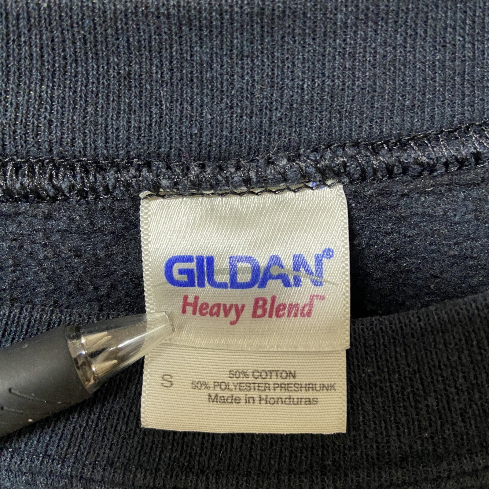 GILDAN　ギルダン　スウェット/トレーナー　アーチプリント　フェード　ビッグシルエット　クルーネック　Sサイズ　古着