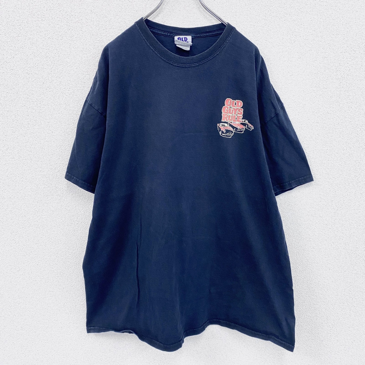 OLD GUYS RULE　オールドガイズルール　半袖プリントTシャツ　_　ブラック　2XLサイズ　古着