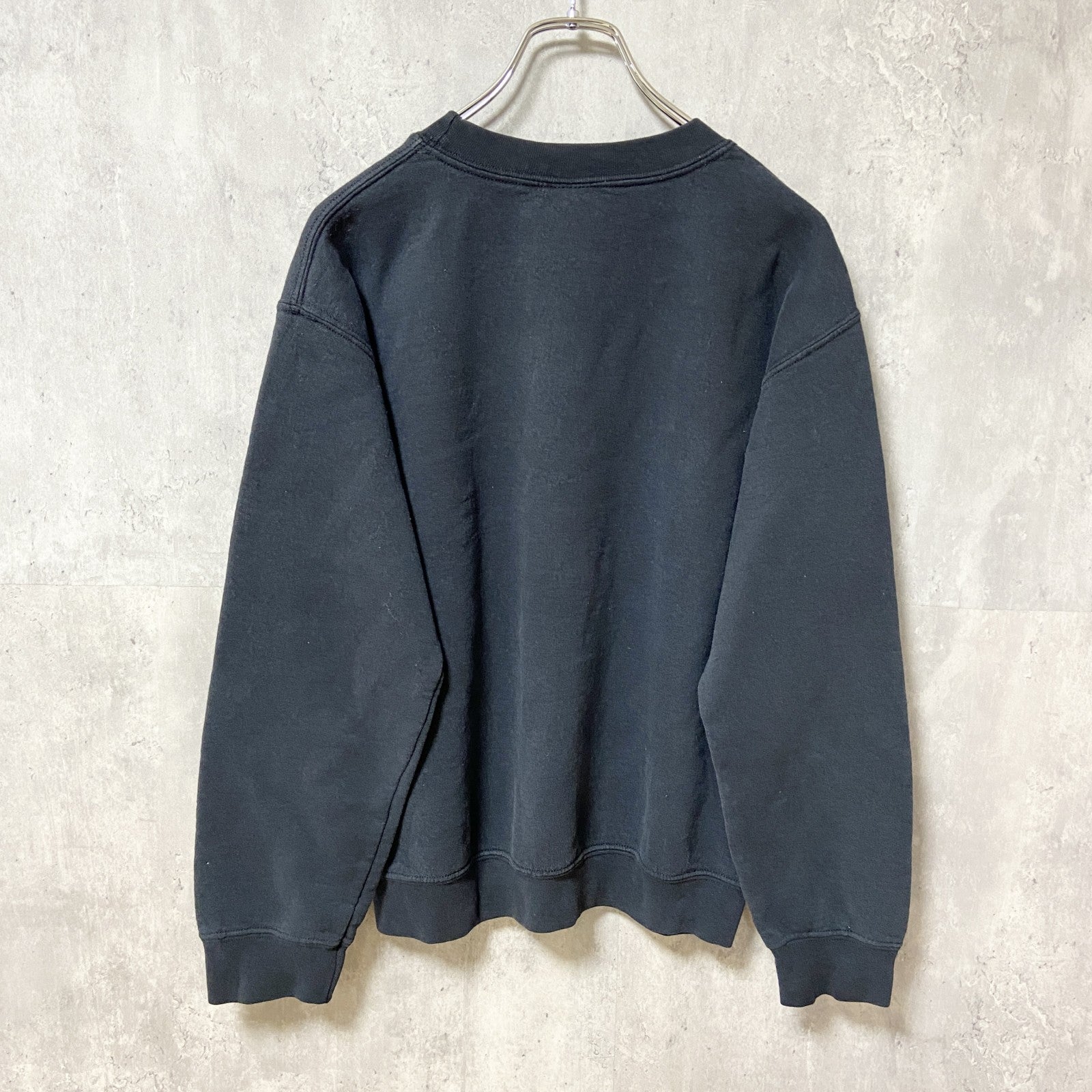 GILDAN　ギルダン　スウェット/トレーナー　アーチプリント　フェード　ビッグシルエット　クルーネック　Sサイズ　古着