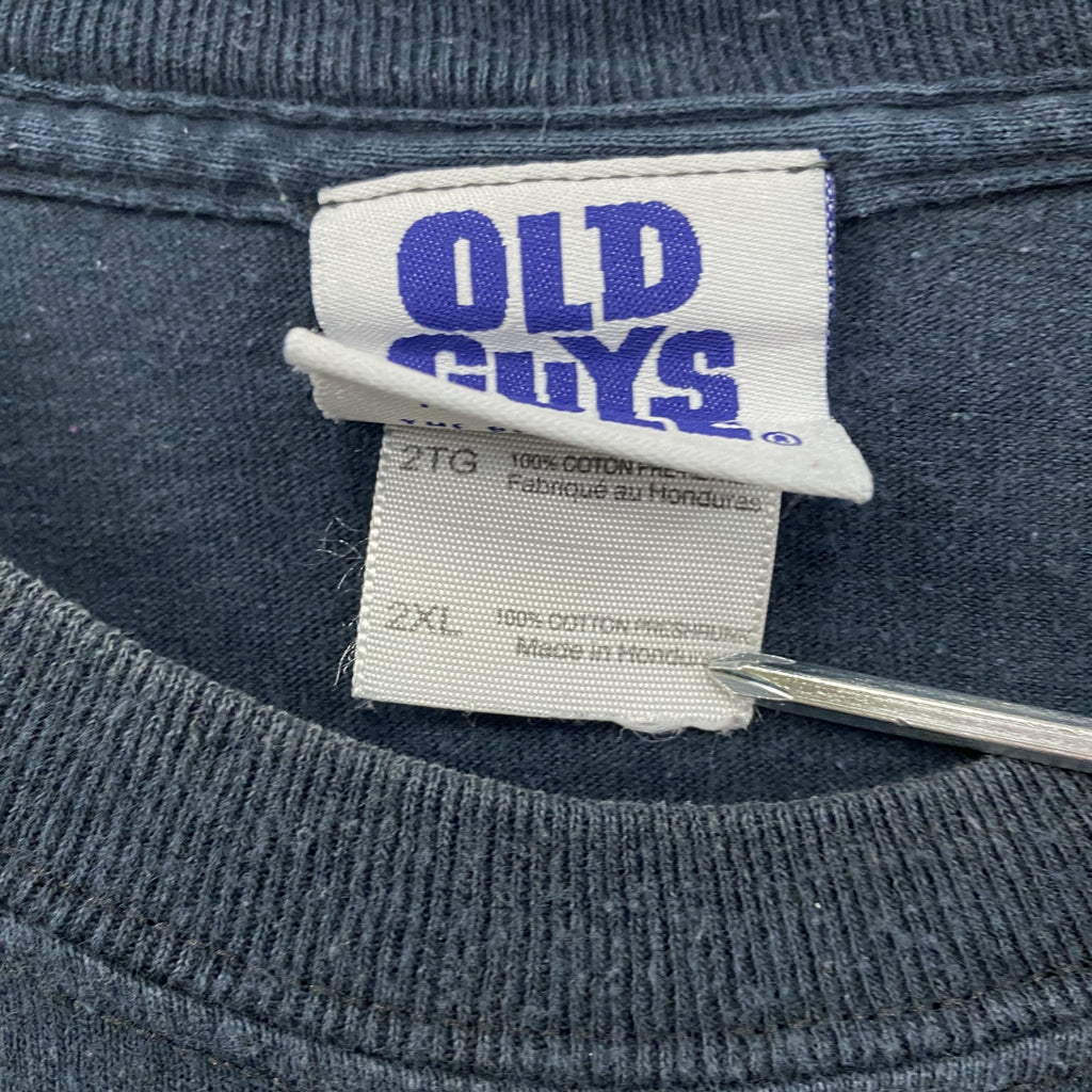 OLD GUYS RULE　オールドガイズルール　半袖プリントTシャツ　_　ブラック　2XLサイズ　古着
