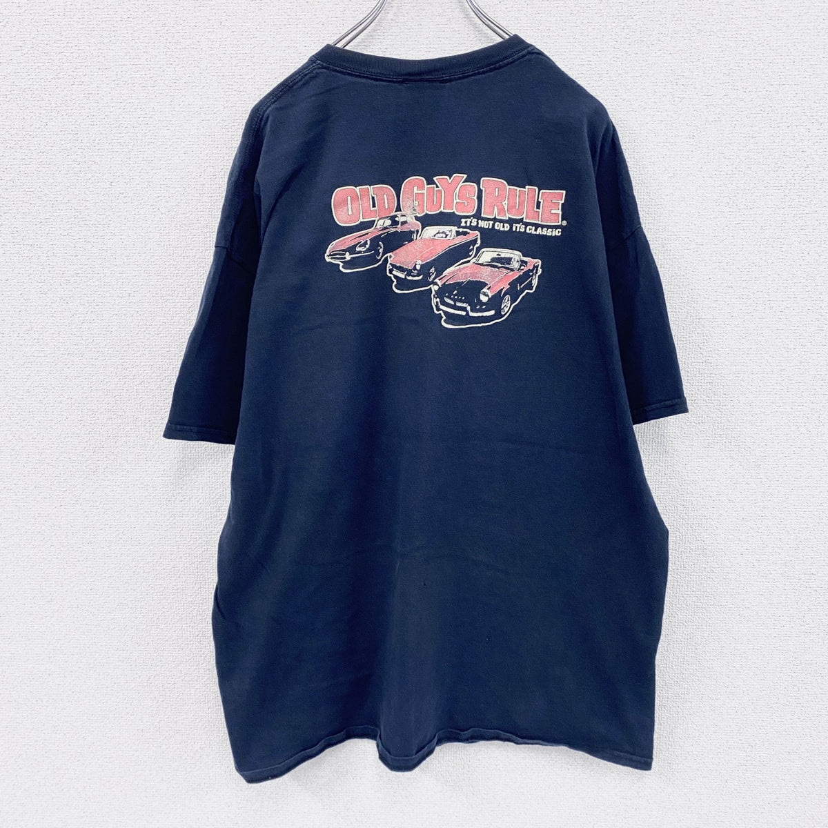 OLD GUYS RULE　オールドガイズルール　半袖プリントTシャツ　_　ブラック　2XLサイズ　古着
