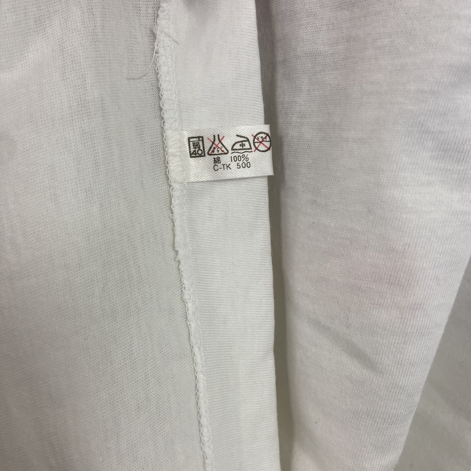 古着 used　90s　今井美樹　半袖プリントTシャツ　歌手　芸能人　ヴィンテージ　シングルステッチ　白　ホワイト