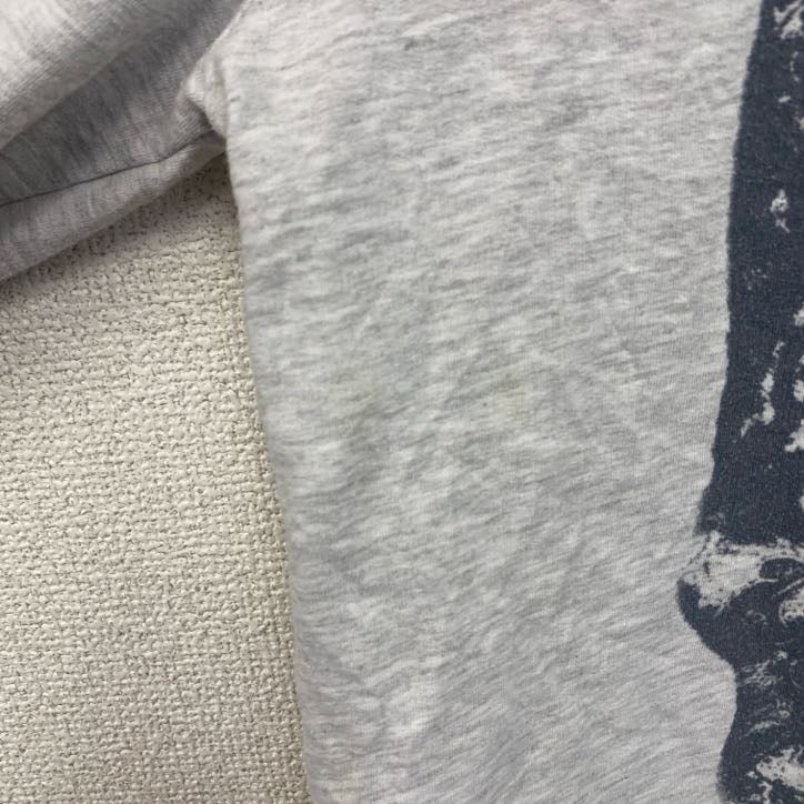 internacionale　長袖Tシャツ/ロンT　スカル　グレー　灰色　12サイズ　古着