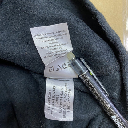 Cabela’ｓ　カベラス　フリースジャケット/ボアジャケット　フルジップ　黒　ブラック　Lサイズ