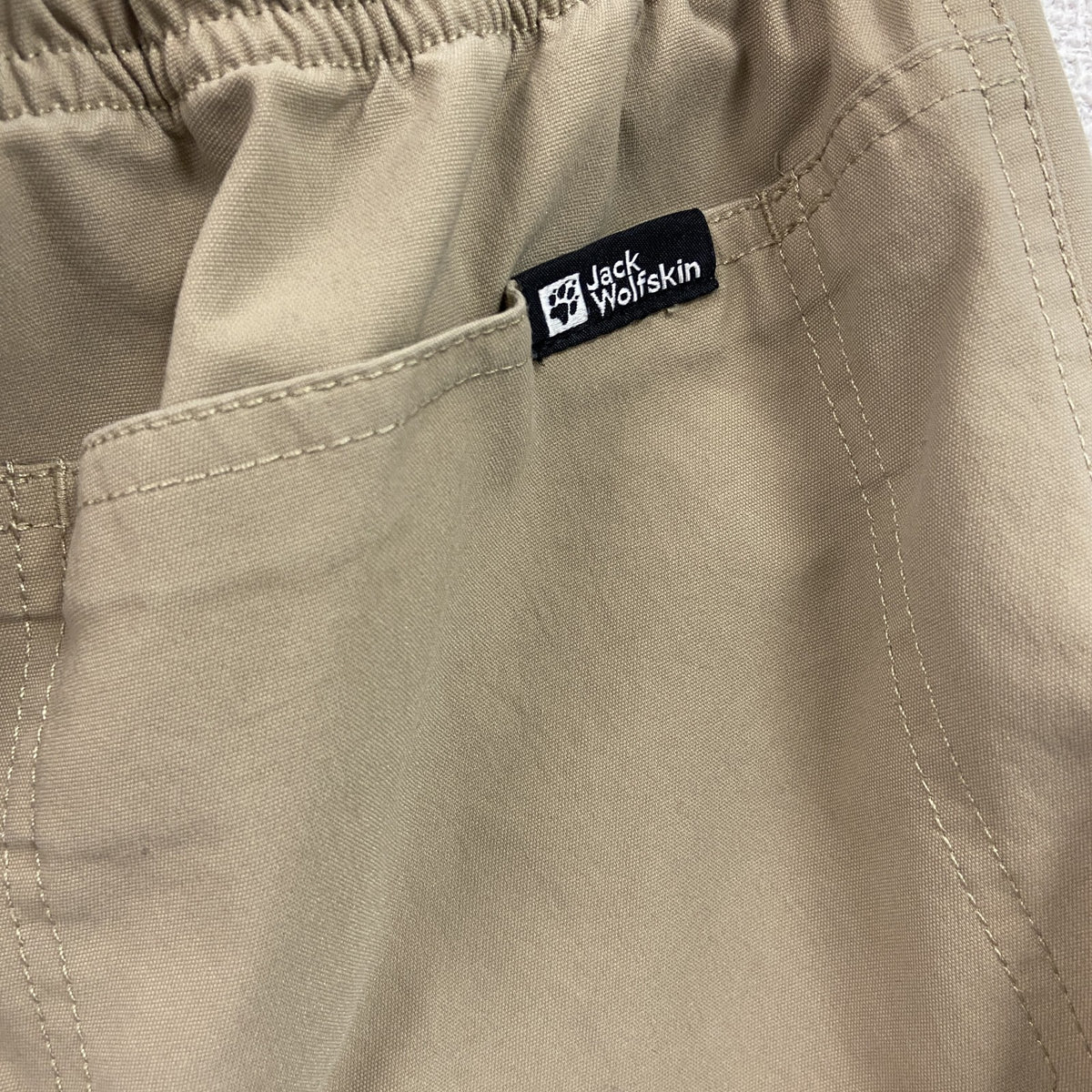Jack Wolfskin　ジャックウルフスキン　イージーパンツ　ワークパンツ　ベージュ　Mサイズ　古着