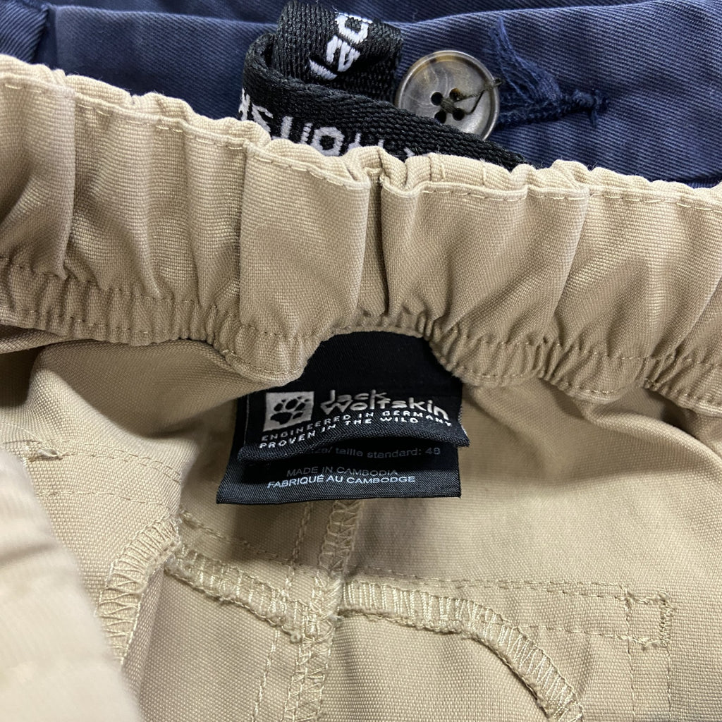 Jack Wolfskin　ジャックウルフスキン　イージーパンツ　ワークパンツ　ベージュ　Mサイズ　古着
