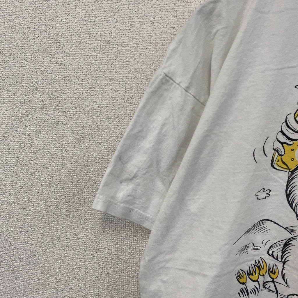 90s～　B&C　Villacher　フィラッハー　半袖Tシャツ　企業Ｔ　ヴィンテージ　白　ホワイト　XLサイズ　古着