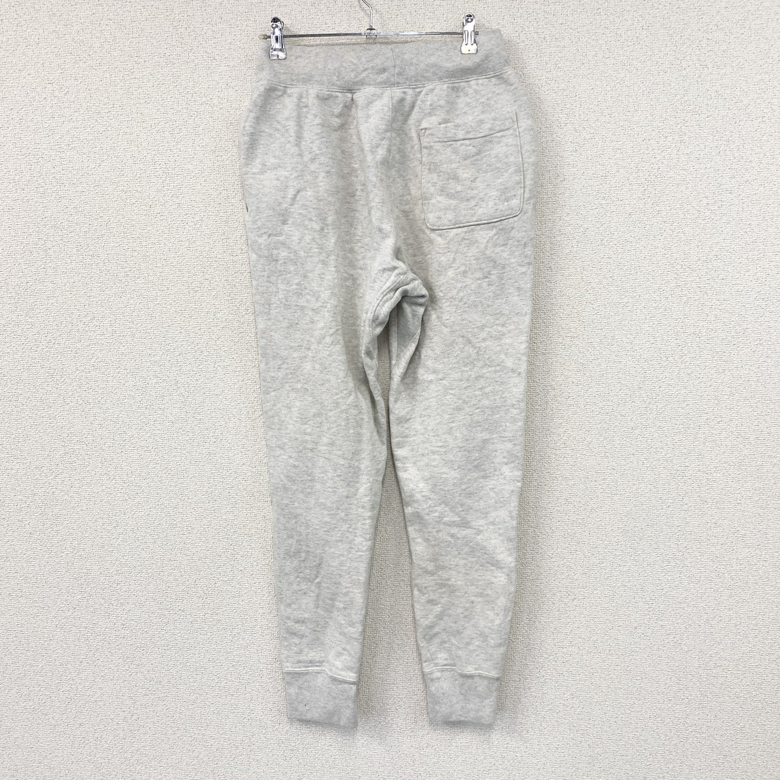 Champion　チャンピオン　リバースウィーブ　スウェットパンツ　アーチプリント　刺繍ロゴ　現行　霜降りグレー　Sサイズ　古着