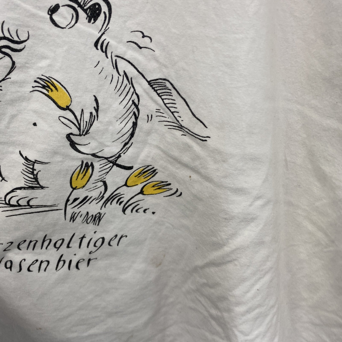 90s～　B&C　Villacher　フィラッハー　半袖Tシャツ　企業Ｔ　ヴィンテージ　白　ホワイト　XLサイズ　古着