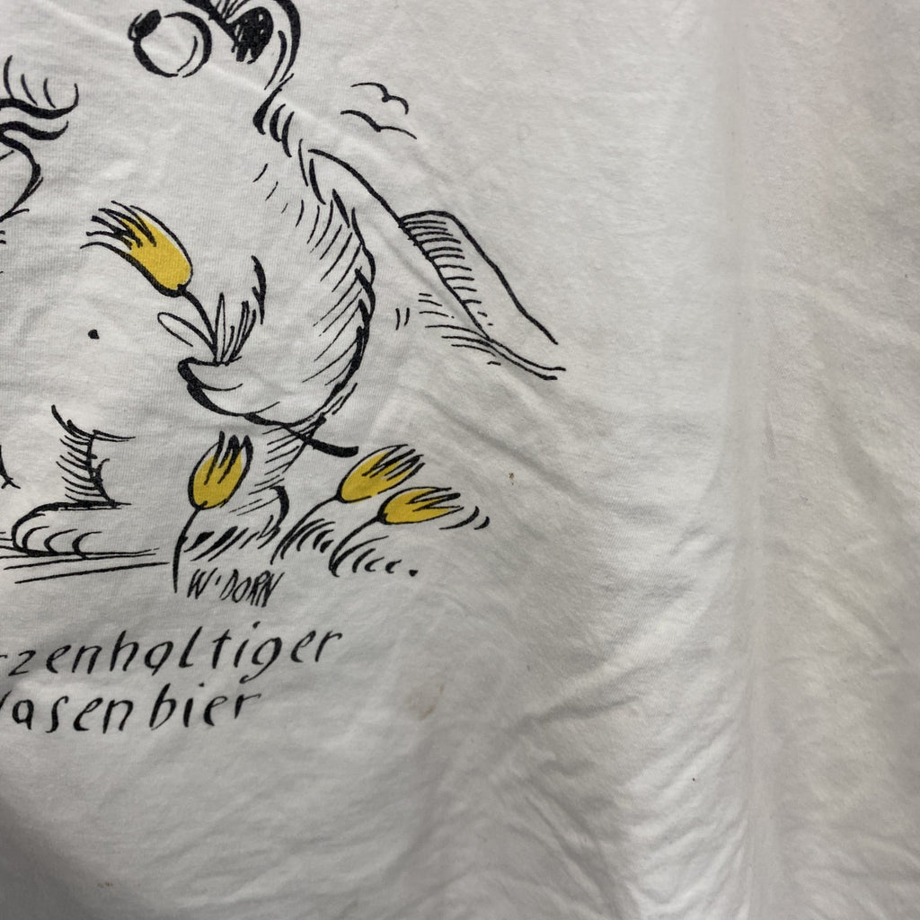 90s～　B&C　Villacher　フィラッハー　半袖Tシャツ　企業Ｔ　ヴィンテージ　白　ホワイト　XLサイズ　古着