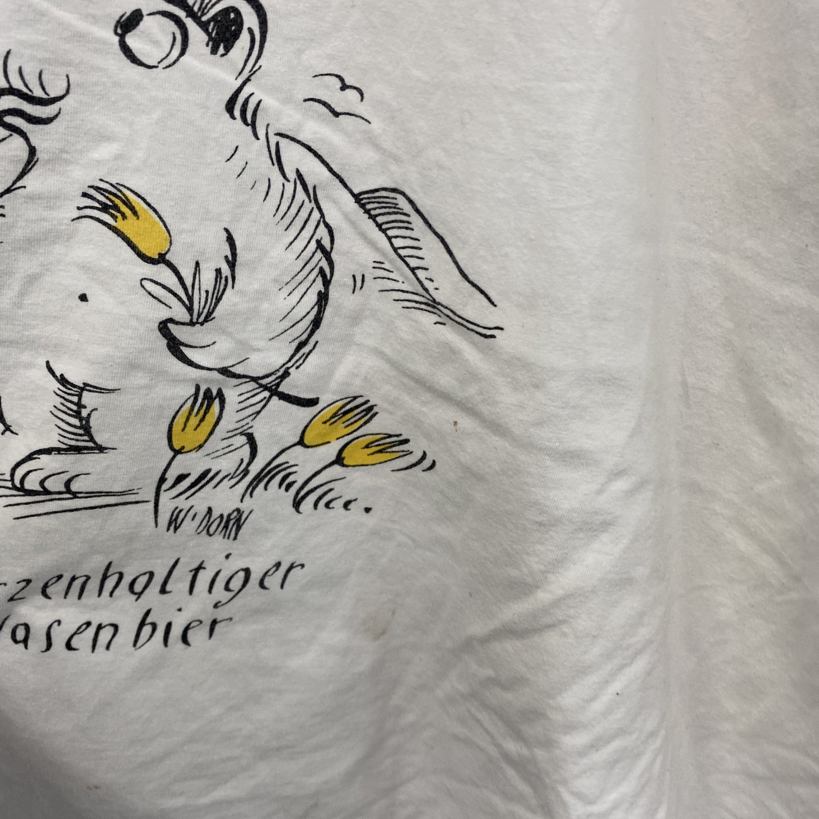 90s～　B&C　Villacher　フィラッハー　半袖Tシャツ　企業Ｔ　ヴィンテージ　白　ホワイト　XLサイズ　古着