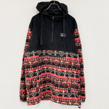 MASSIVE OUTDOOR　フリースパーカー　赤　レッド　2XLサイズ