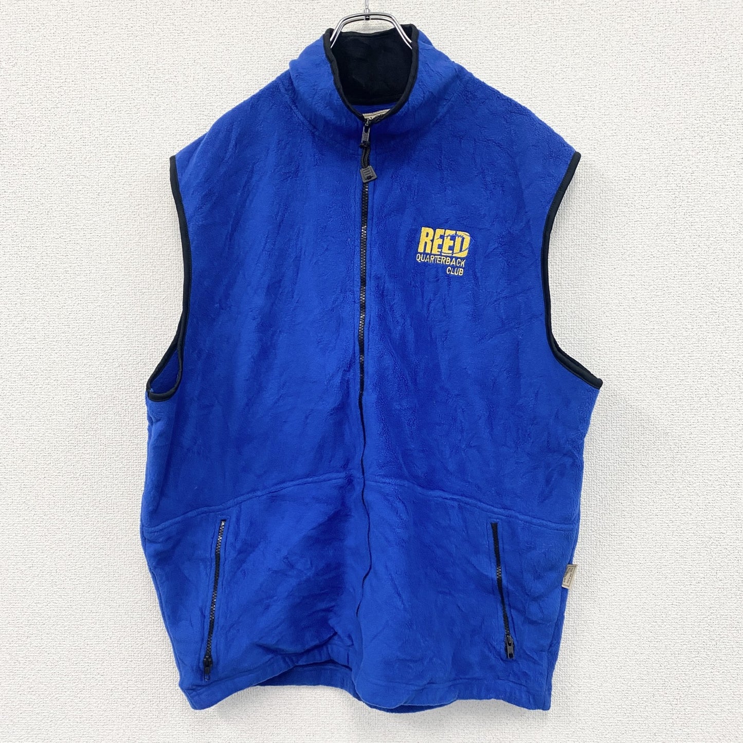 COLORADO TIMBERLINE　フリースベスト/ボアベスト　刺繡　青　XLサイズ