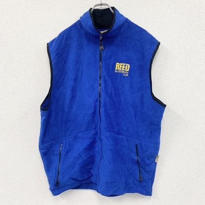 COLORADO TIMBERLINE　フリースベスト/ボアベスト　刺繡　青　XLサイズ