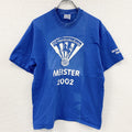 SCREEN STARS　半袖プリントTシャツ　青　ブルー　Lサイズ　古着