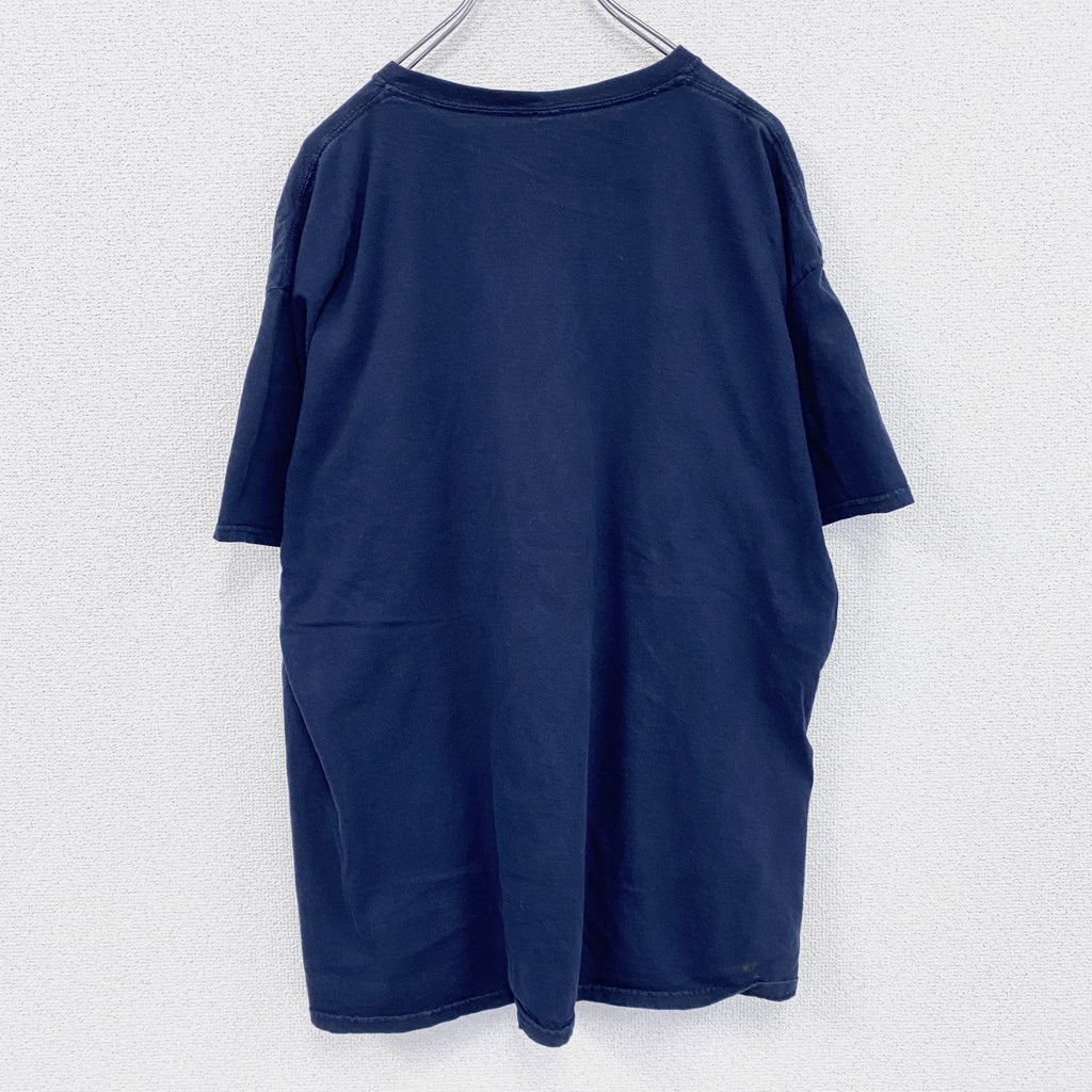 半袖プリントTシャツ　メッセージT　Black Queen　_　ブラック　古着
