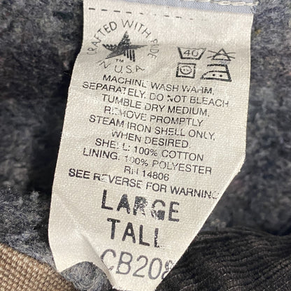 ～90s　carhartt　カーハート　ミシガンチョアコート　ダックカバーオール　ブランケットライナー　茶色　ブラウン　Lサイズ