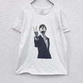 GILDAN　ギルダン　ジャーヴィスコッカー　半袖プリントTシャツ　バンドＴ　白　ホワイト　XLサイズ　古着