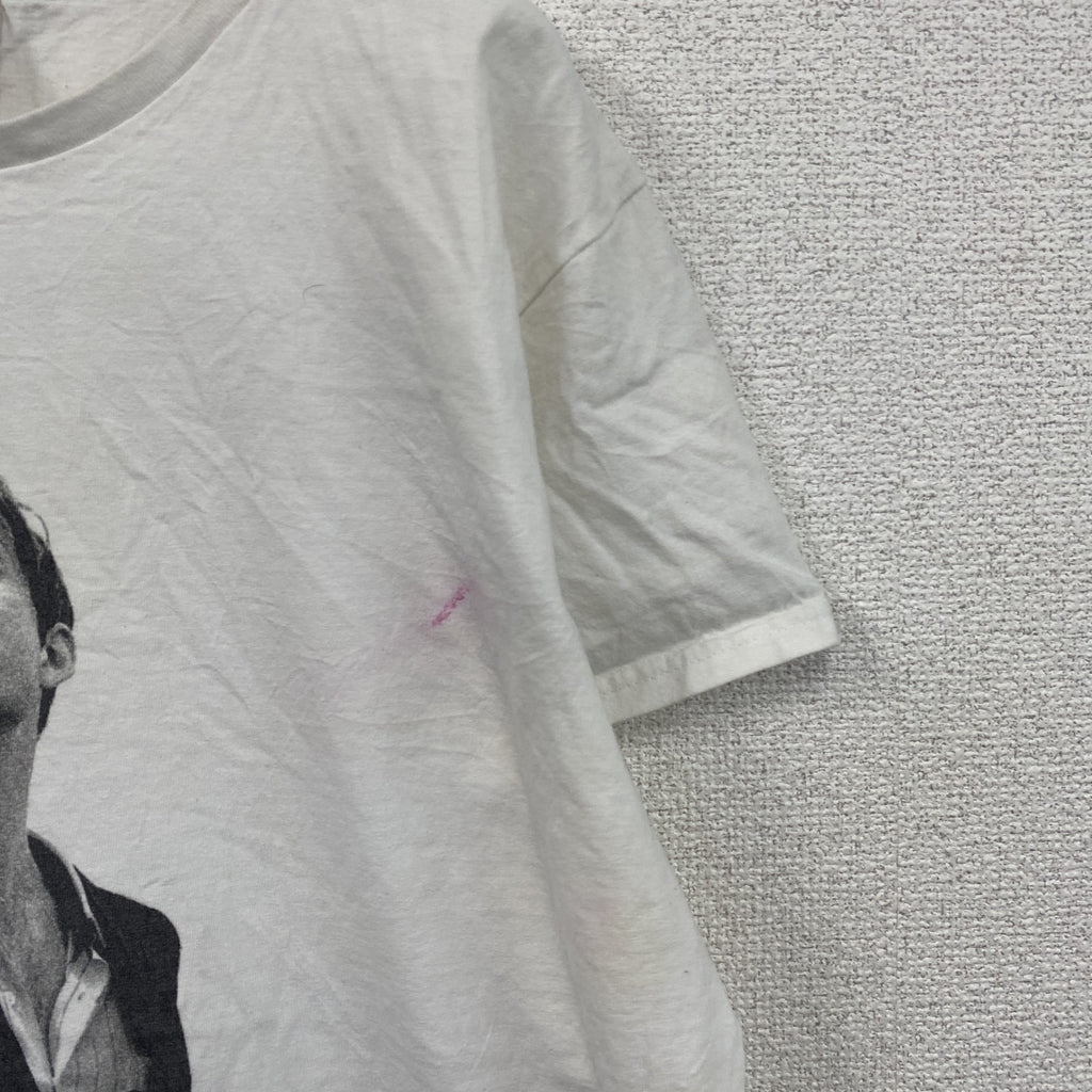GILDAN　ギルダン　ジャーヴィスコッカー　半袖プリントTシャツ　バンドＴ　白　ホワイト　XLサイズ　古着