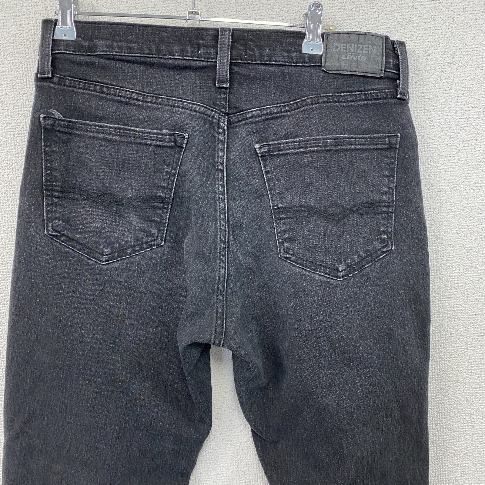 Levi’s　リーバイス　DENIZEN　ブラックデニムパンツ/ジーンズ　ジップフライ　黒　ブラック　W32サイズ　古着