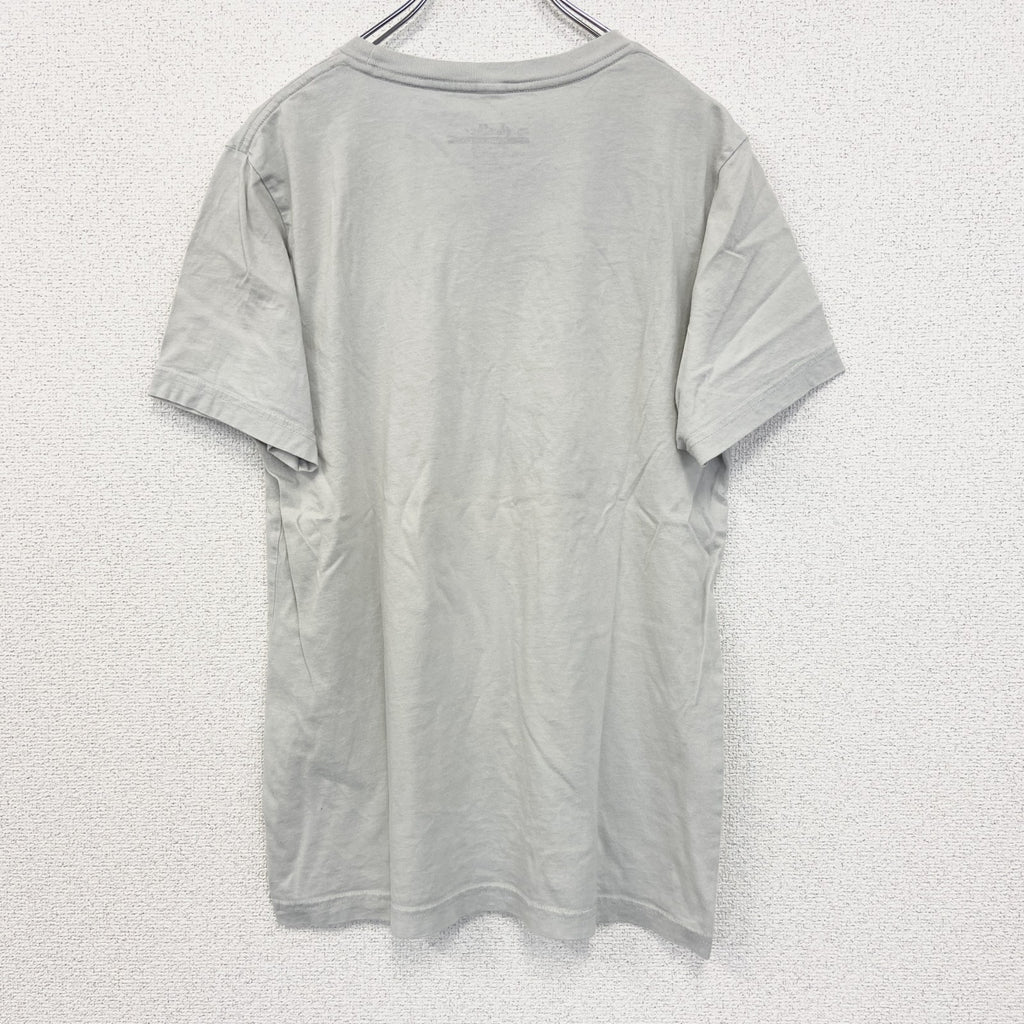 threaddless　半袖プリントゲームTシャツ　ゾンビサバイバル　灰色　グレー　Mサイズ　古着