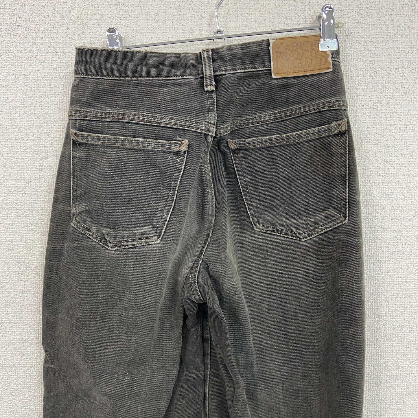 MARITHE&FRANCOIS GIRBAAUD　デニムパンツ/ジーンズ　黒　ブラック　5/6サイズ