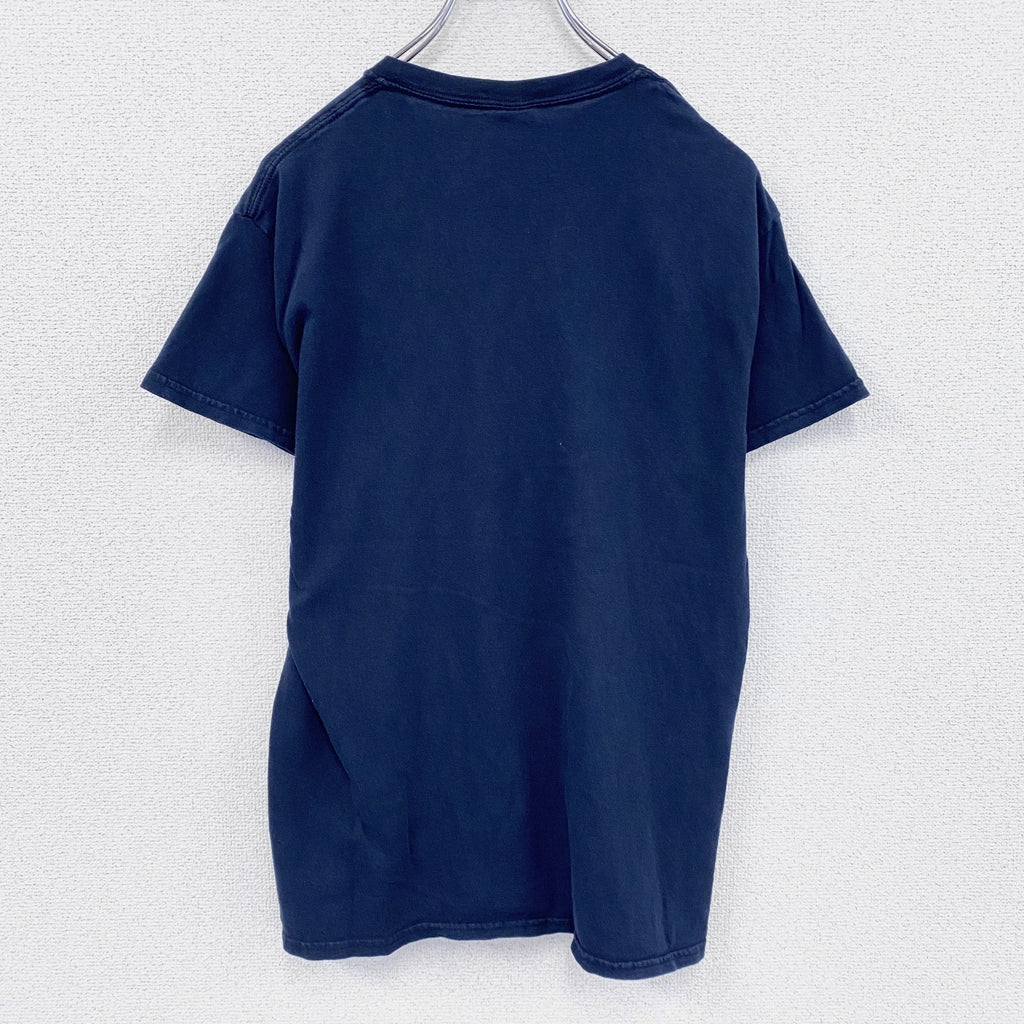 GILDAN　ギルダン　半袖プリントTシャツ　メッセージT　D.A.R.E.　_　ブラック　Mサイズ　古着