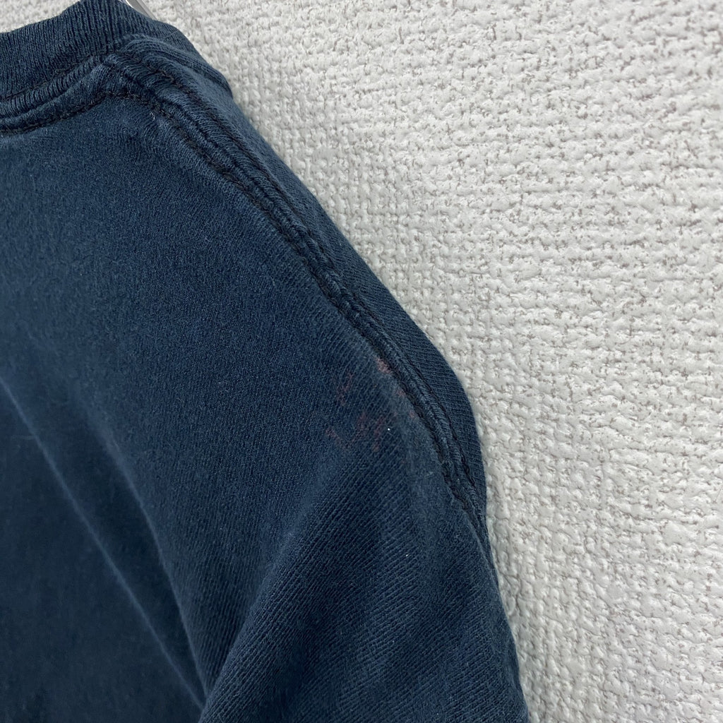 GILDAN　ギルダン　半袖プリントTシャツ　メッセージT　D.A.R.E.　_　ブラック　Mサイズ　古着