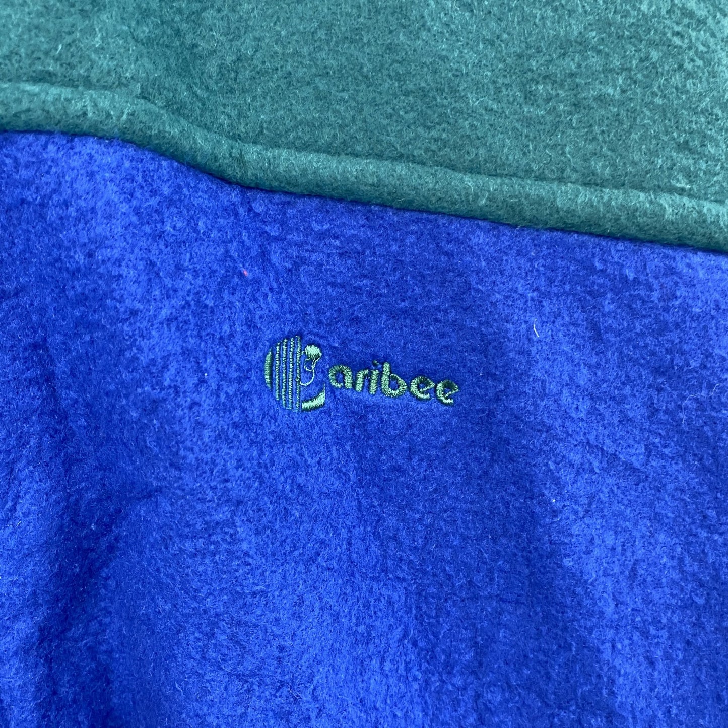 ～00s　Caribee　フルジップフリースジャケット　ヴィンテージ　青　ブルー　XLサイズ