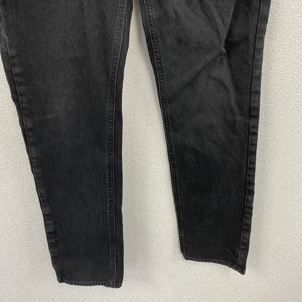 Levi’s　リーバイス　511　ブラックデニムパンツ/ジーンズ　ジップフライ　黒　ブラック　W34サイズ　古着