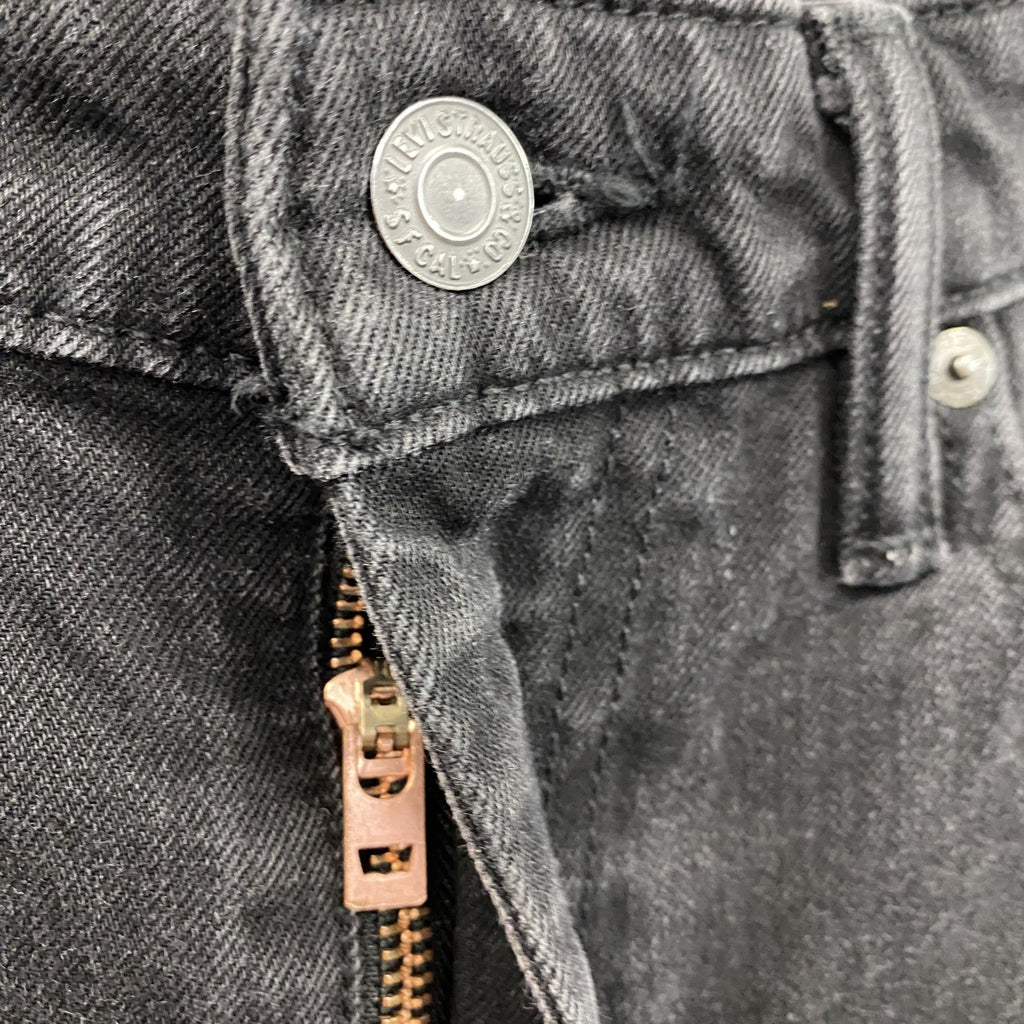 Levi’s　リーバイス　511　ブラックデニムパンツ/ジーンズ　ジップフライ　黒　ブラック　W34サイズ　古着